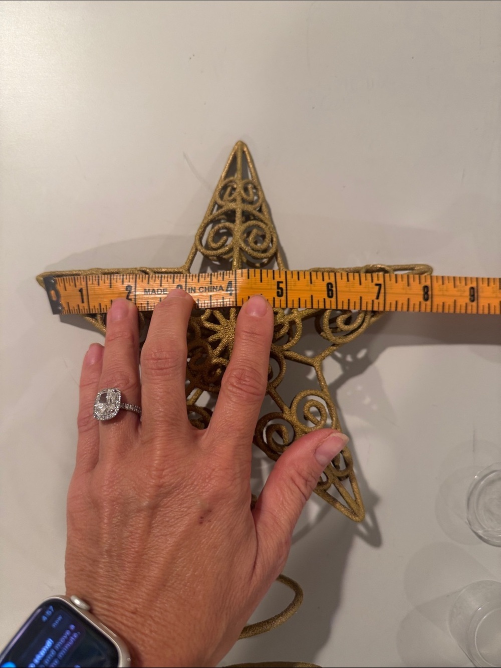 Gold Star TreeTopper - Picture 4 of 5